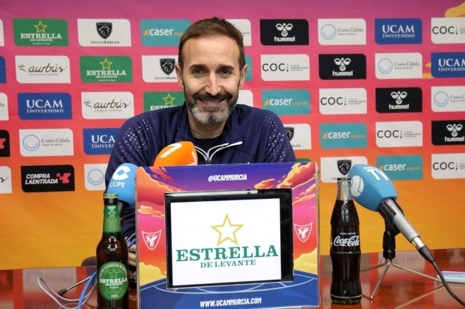 Sito Alonso, en rueda de prensa.