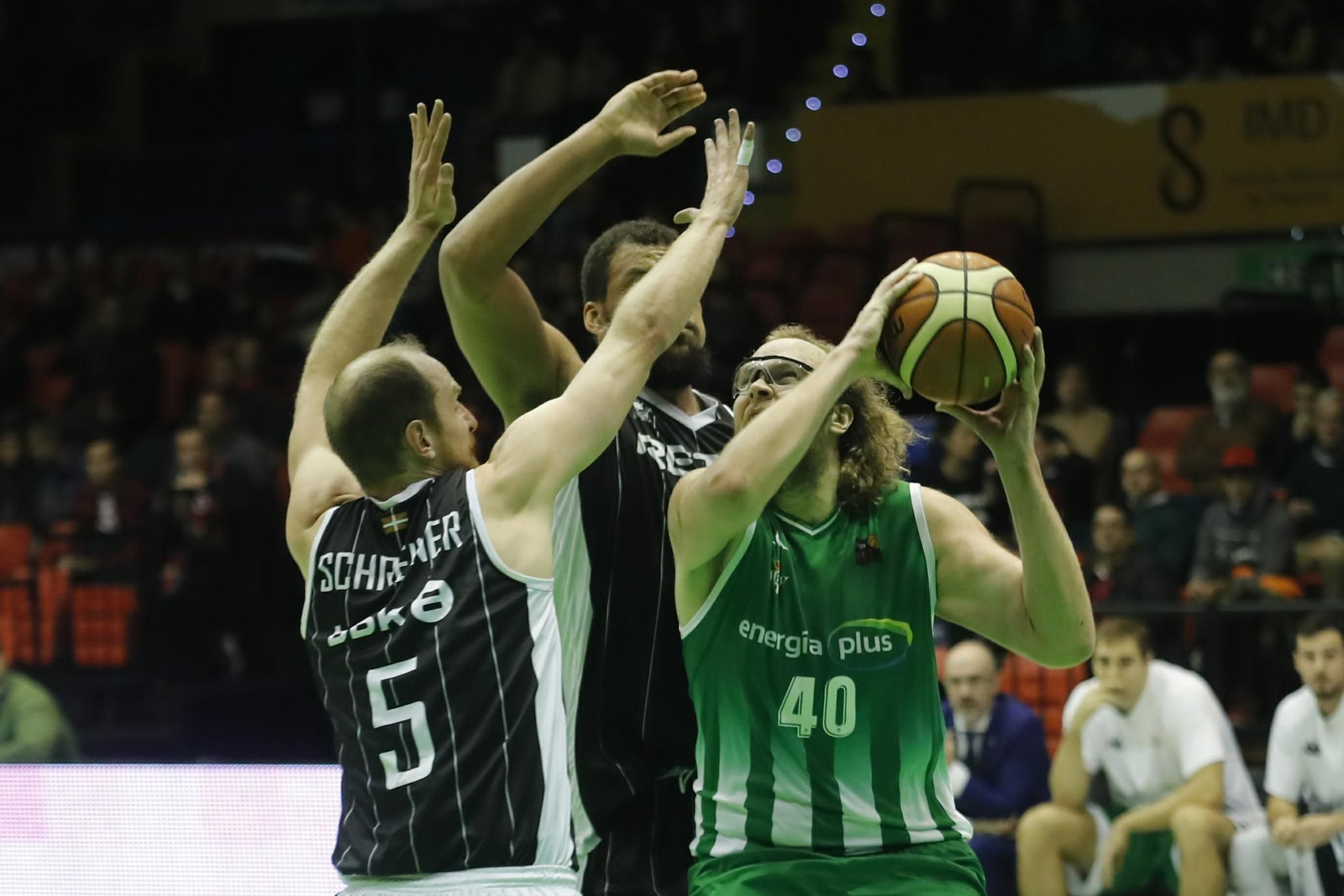 Las imágenes del Betis Energía Plus-Bilbao