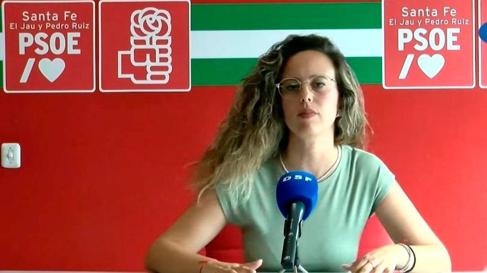 La portavoz socialista en Santa Fe, Patricia Carrasco.