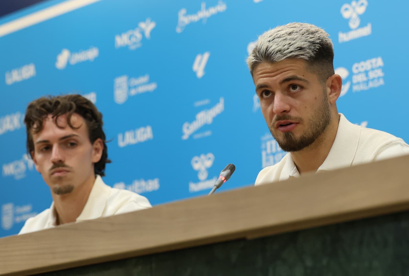 Las fotos de Dani Lorenzo y Ángel Recio en La Rosaleda