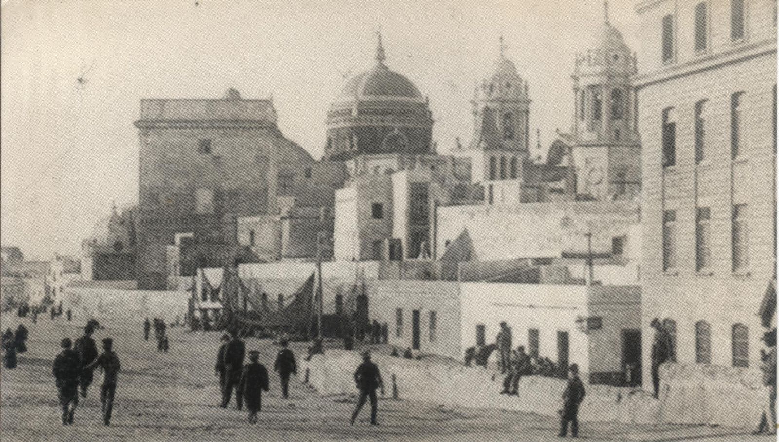 Cuando no había párking en el Campo del Sur... y sí vacas y toros