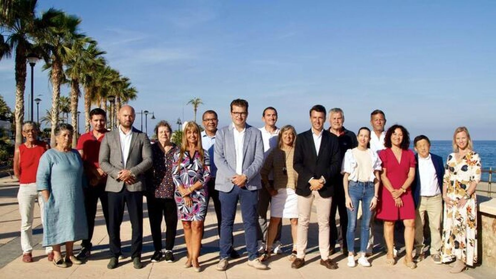Los candidatos del PSOE de Mojácar a las elecciones del 28-M.