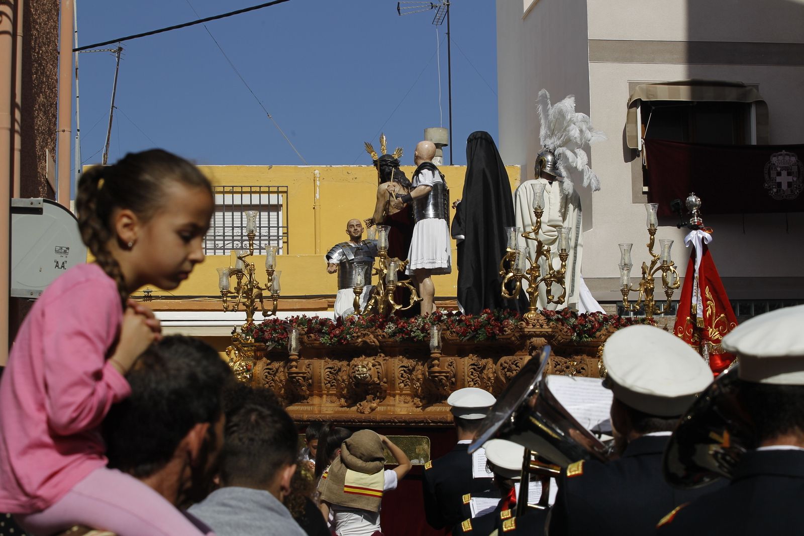 Imágenes de la Procesión de Coronación. Barrio de Los Molinos. Semana Santa Almería 2019