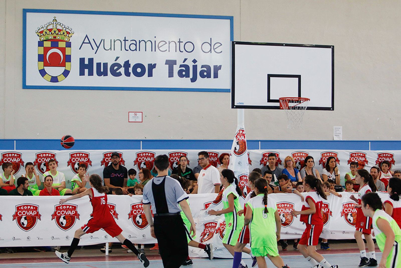 Huétor Tájar acogerá por terce vez la Copa Covap en su Polideportivo Municipal.