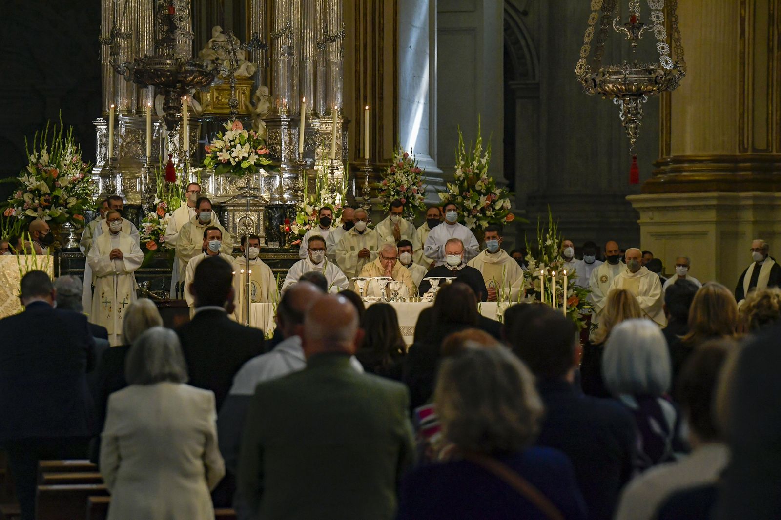 Fotos: la celebración del Corpus Christi 2021 en la Catedral de Granada