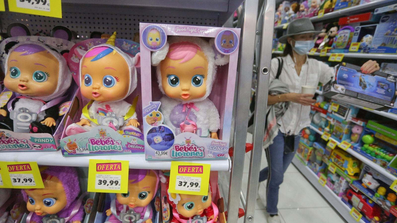 Los bebés llorones, de los más vendidos este año.