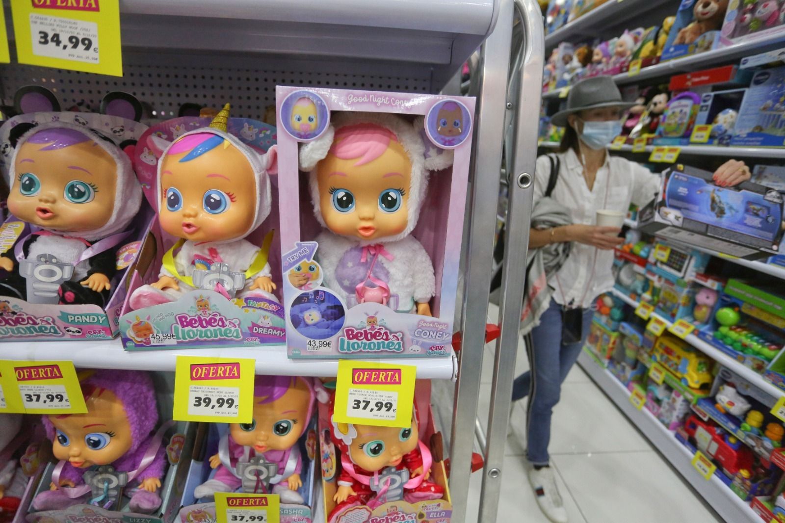 Los bebés llorones, de los más vendidos este año.