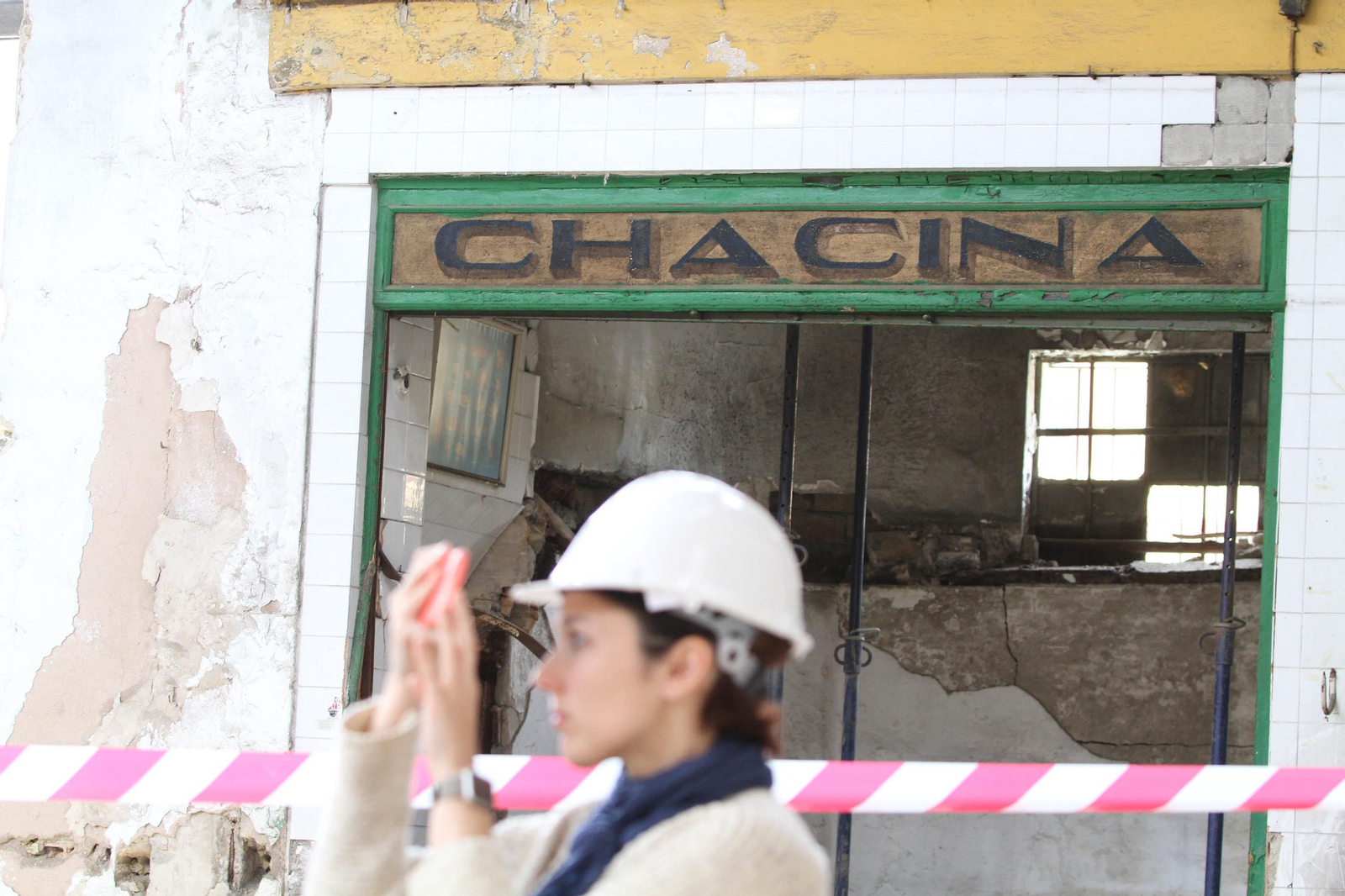 La visita del alcalde a las obras del Mercado Puerta de la Carne, en imágenes