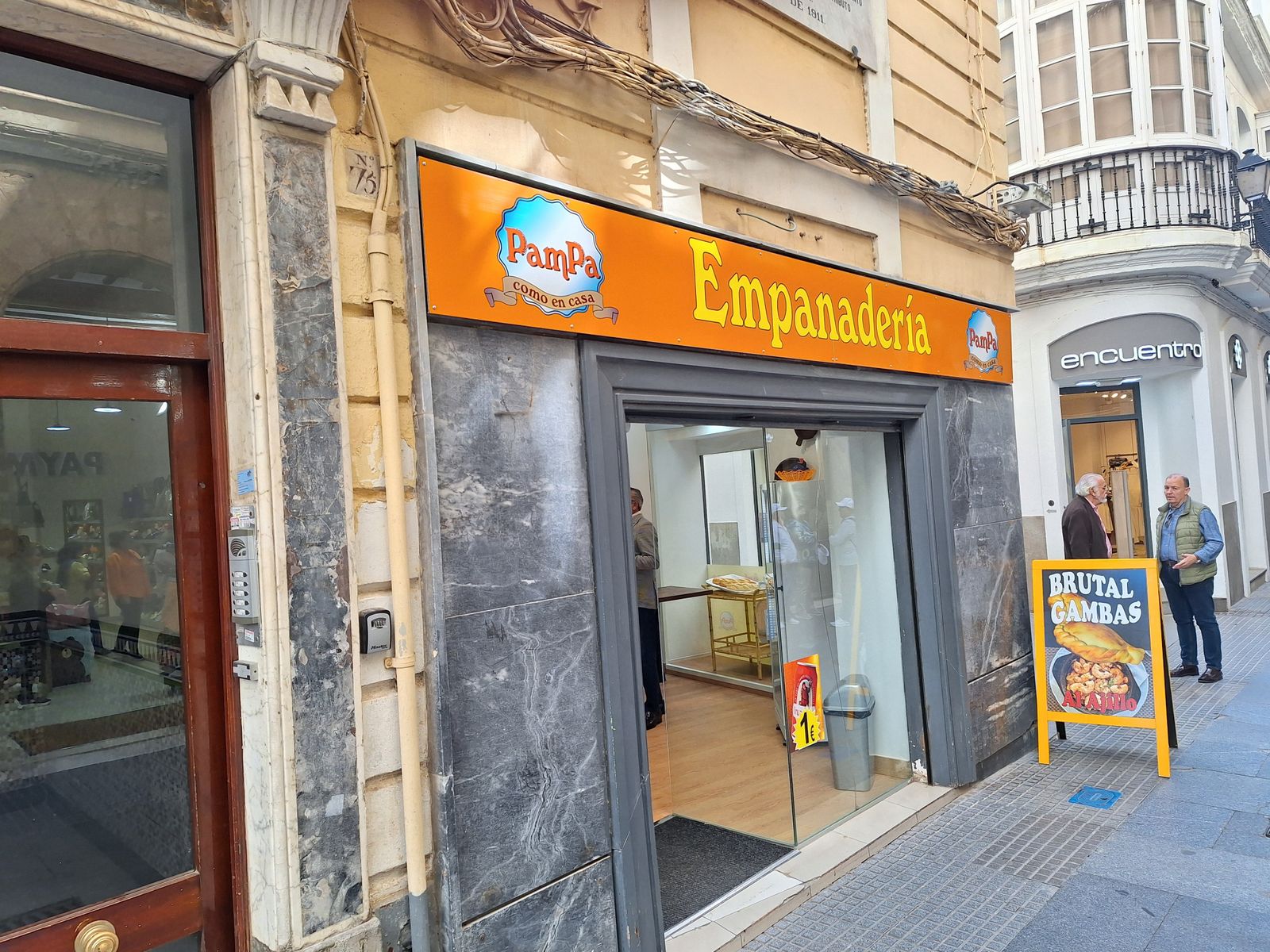 La Empanadería Pampa, abierta en la calle San Francisco