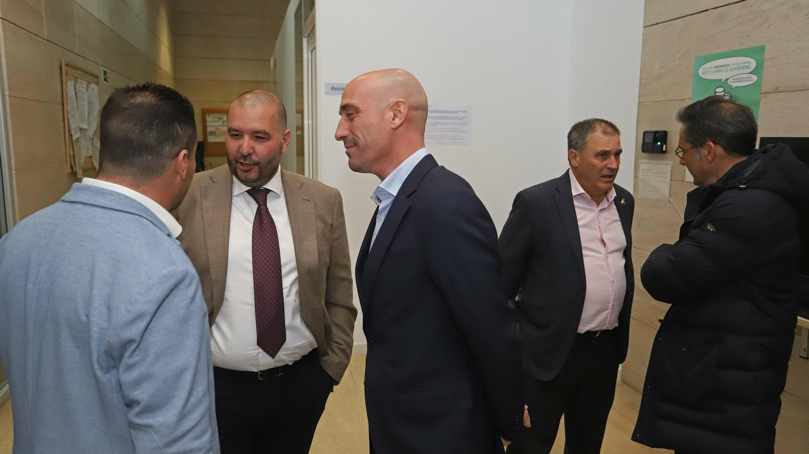 Fotos de la visita de Rubiales al Campo de Gibraltar