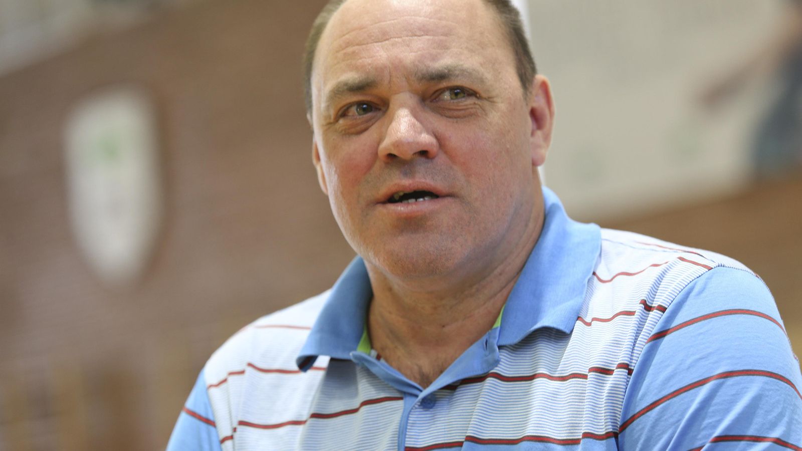 Serguei Babkov, durante la entrevista.