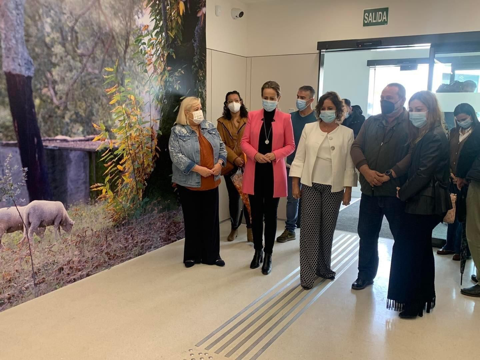Inauguración del centro de salud de Galaroza esta semana.