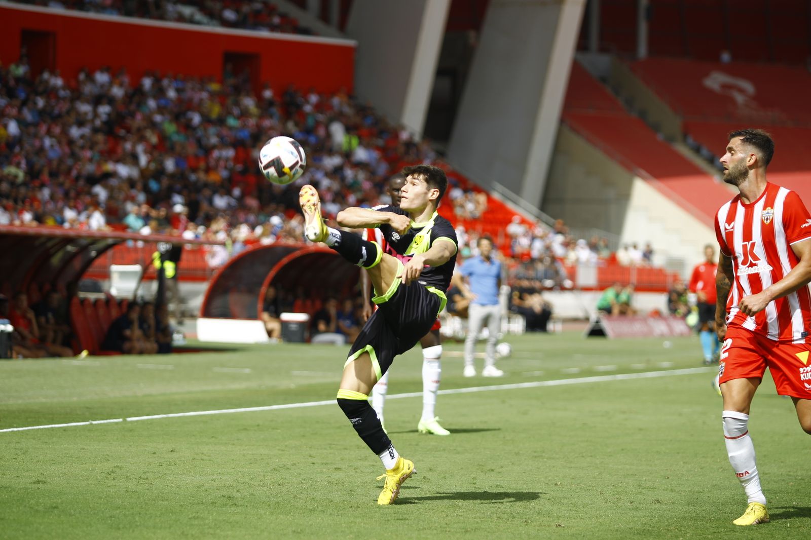 Imágenes de la U.D. Almería-Rayo Vallecano
