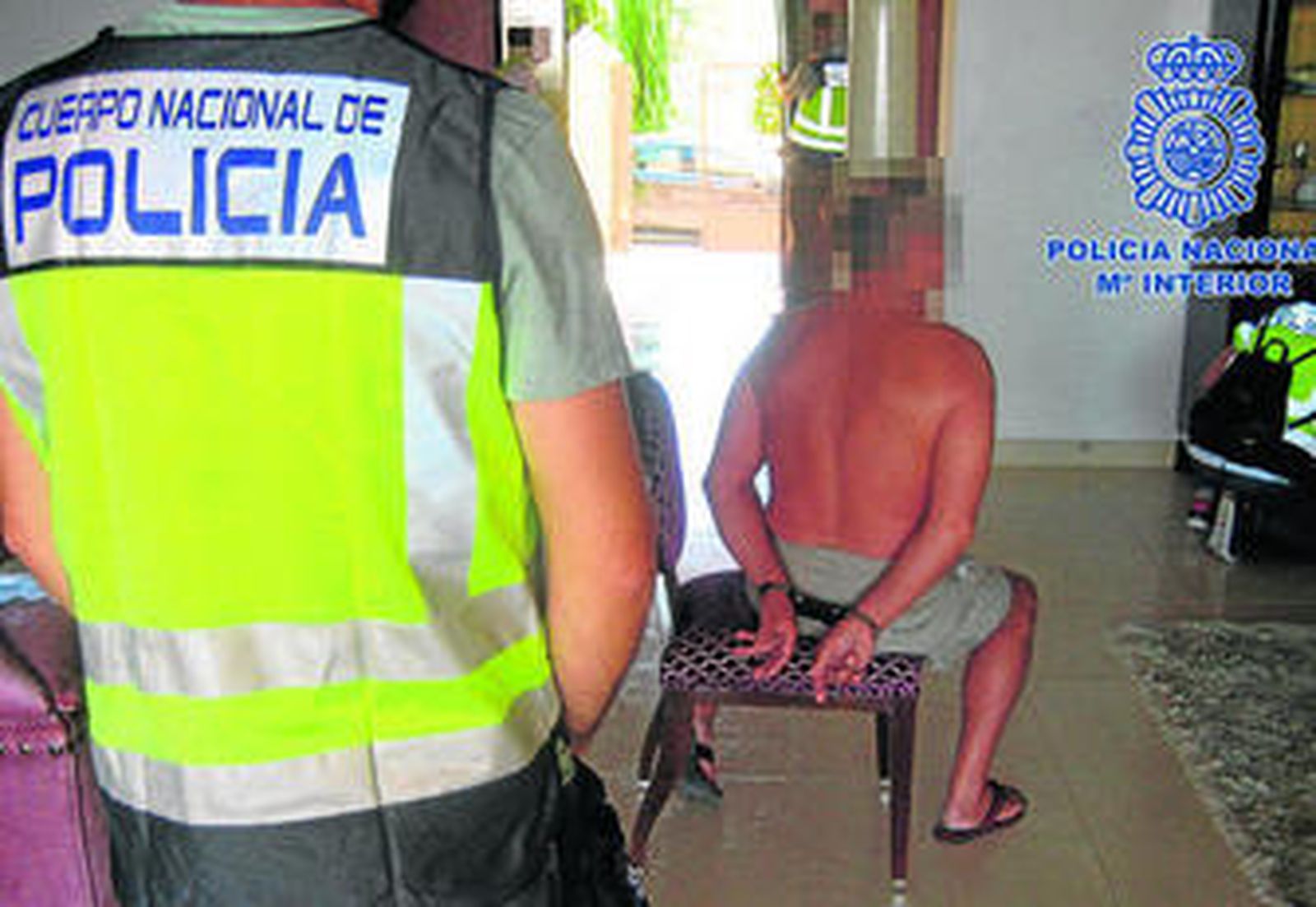 Detención del líder de la organización.