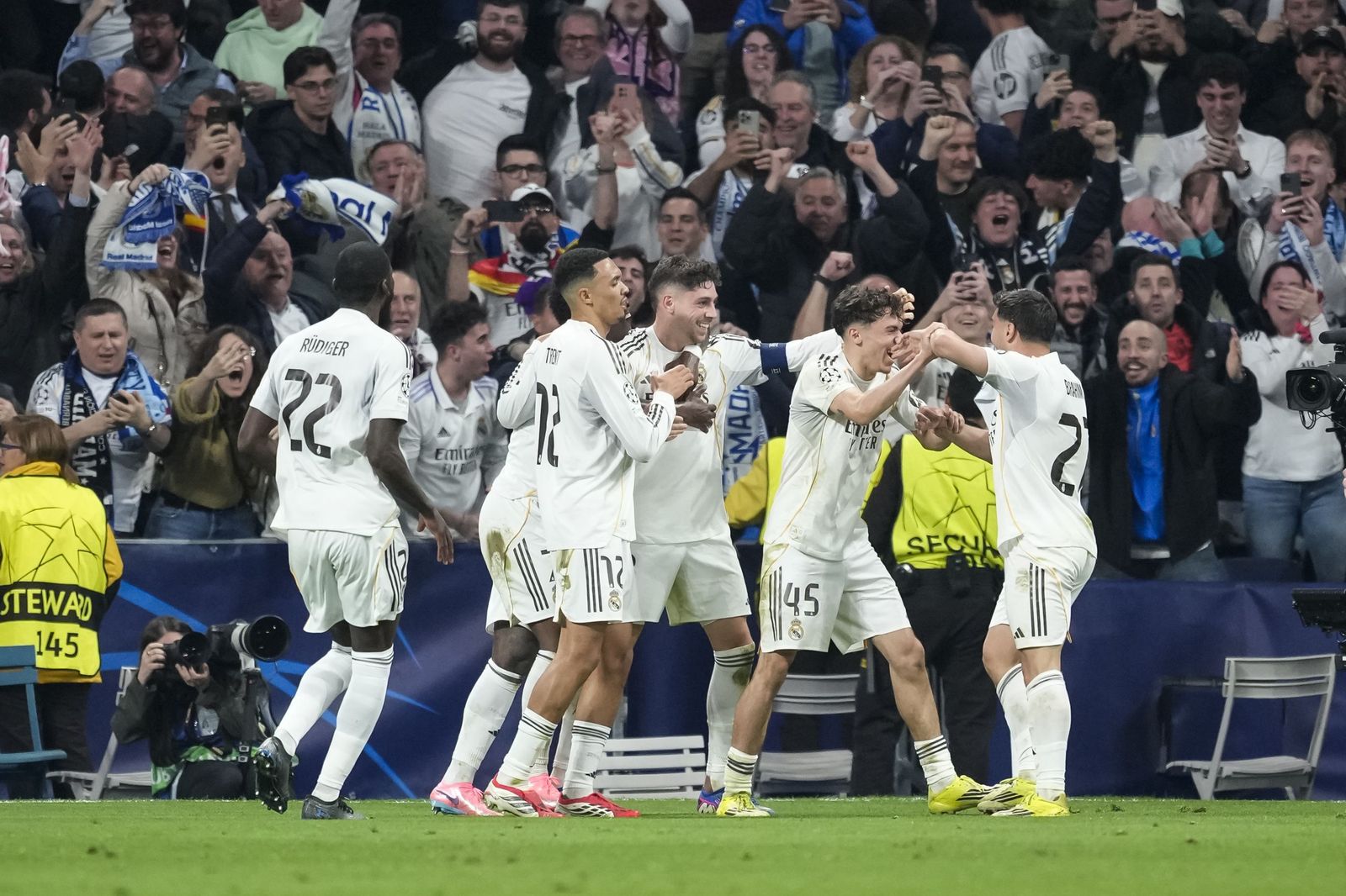 Las fotos del Real Madrid-Manchester City