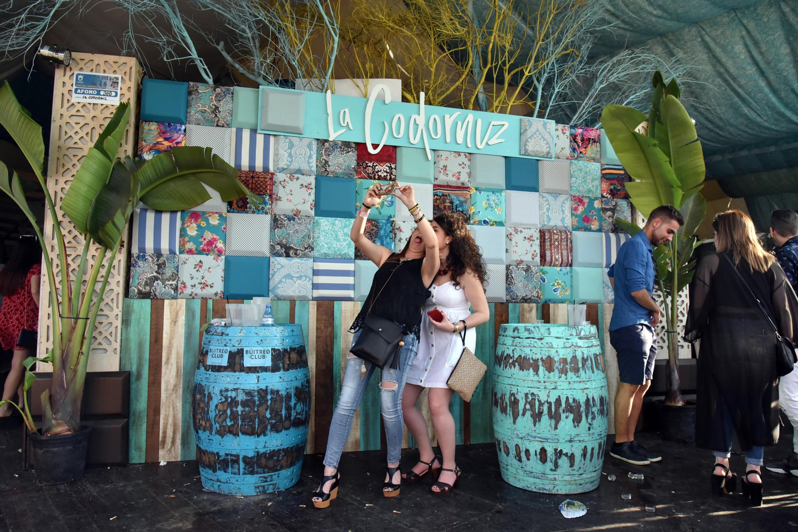 Unas casetas de  PREMIO