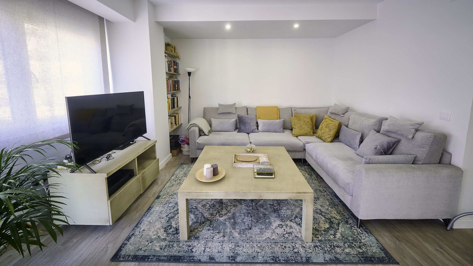 Salón de la casa de la calle Juan Ramón Jiménez.