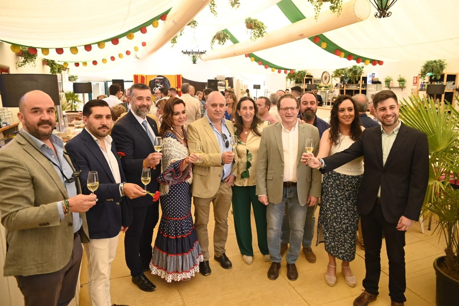Las recepciones del lunes de la Feria de Córdoba, en imágenes