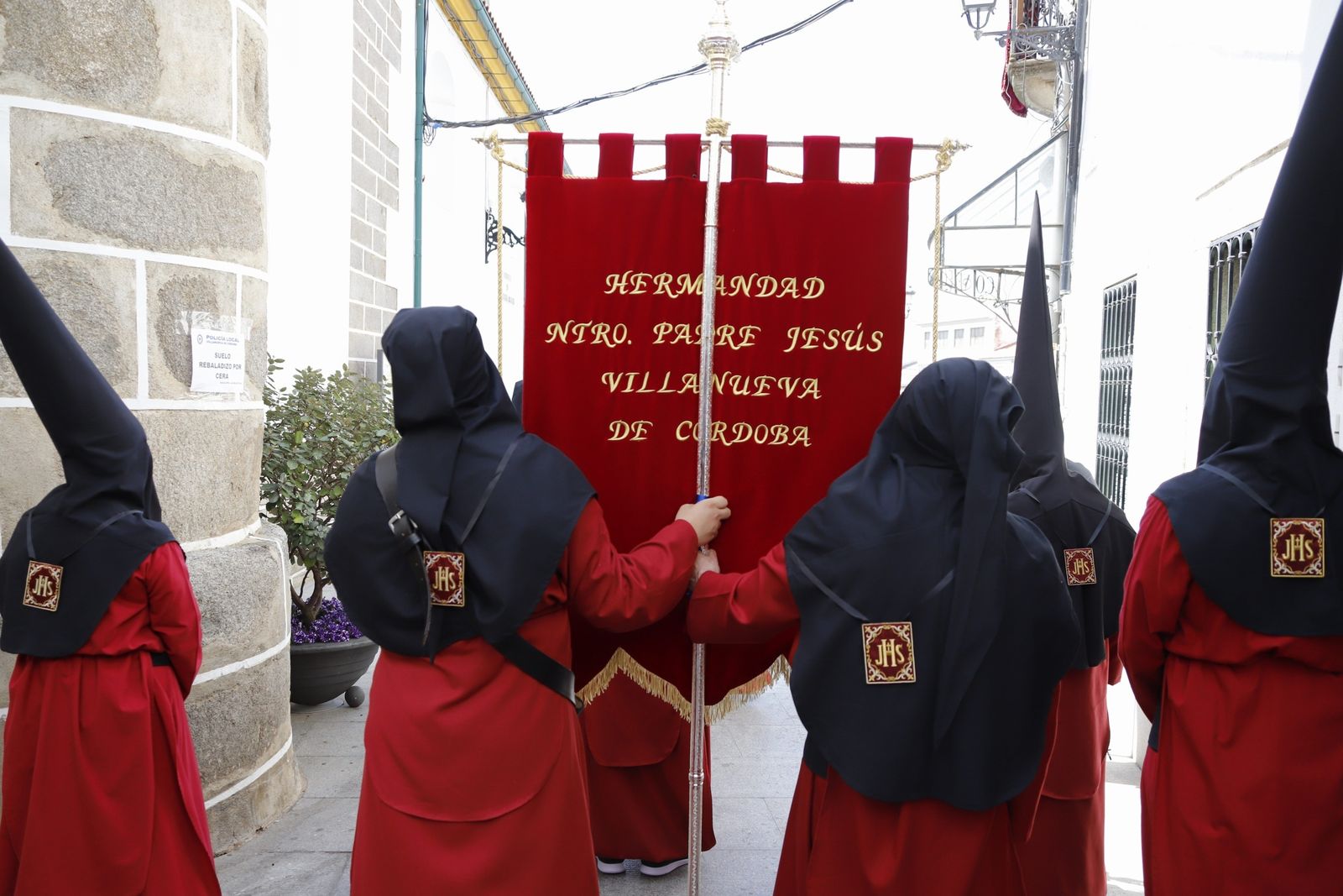 Jueves Santo en Villanueva de Córdoba: La procesión de Padre Jesús, en imágenes
