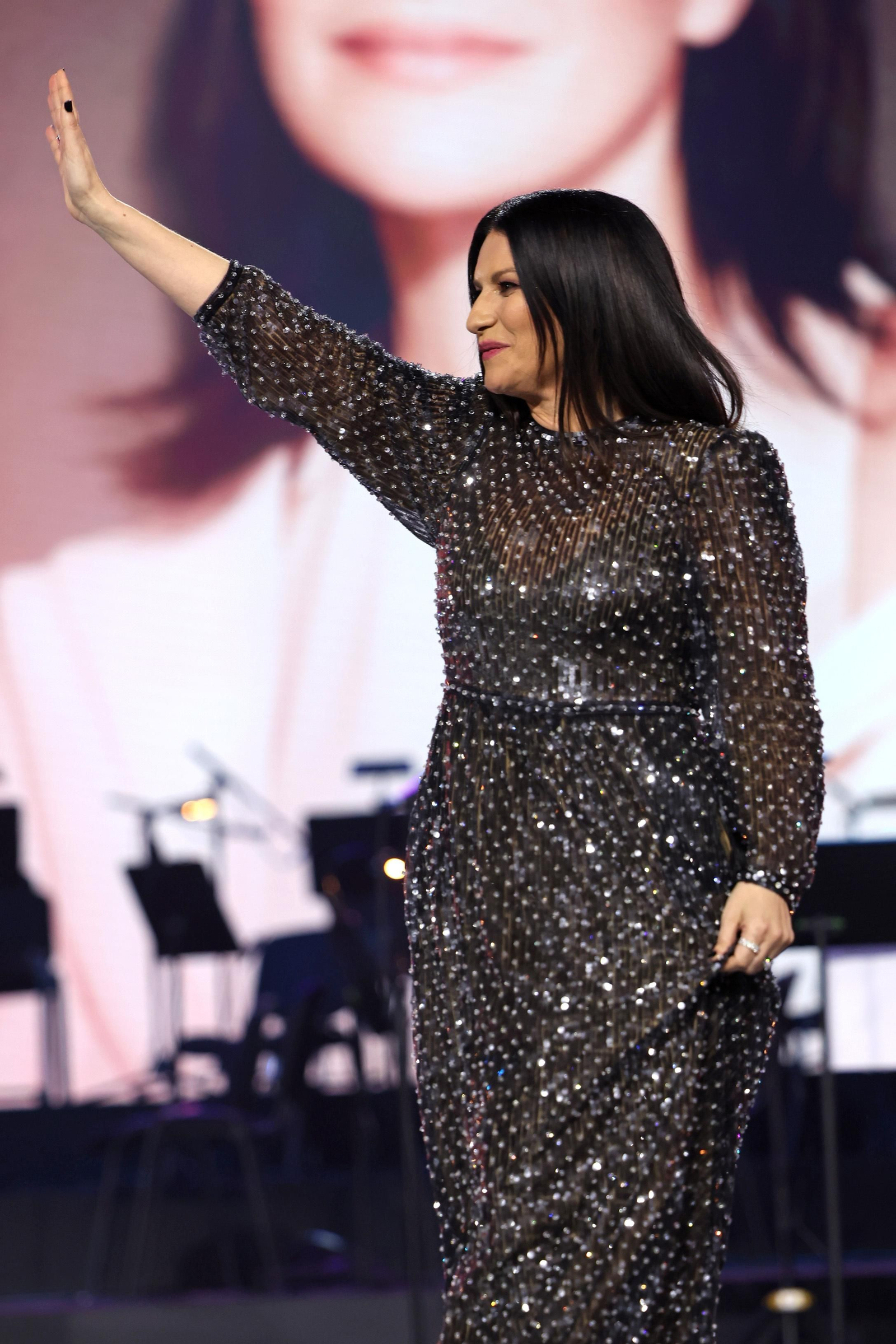 Gala de entrega del premio Persona del Año de los Grammy Latinos de Sevilla a Laura Pausini