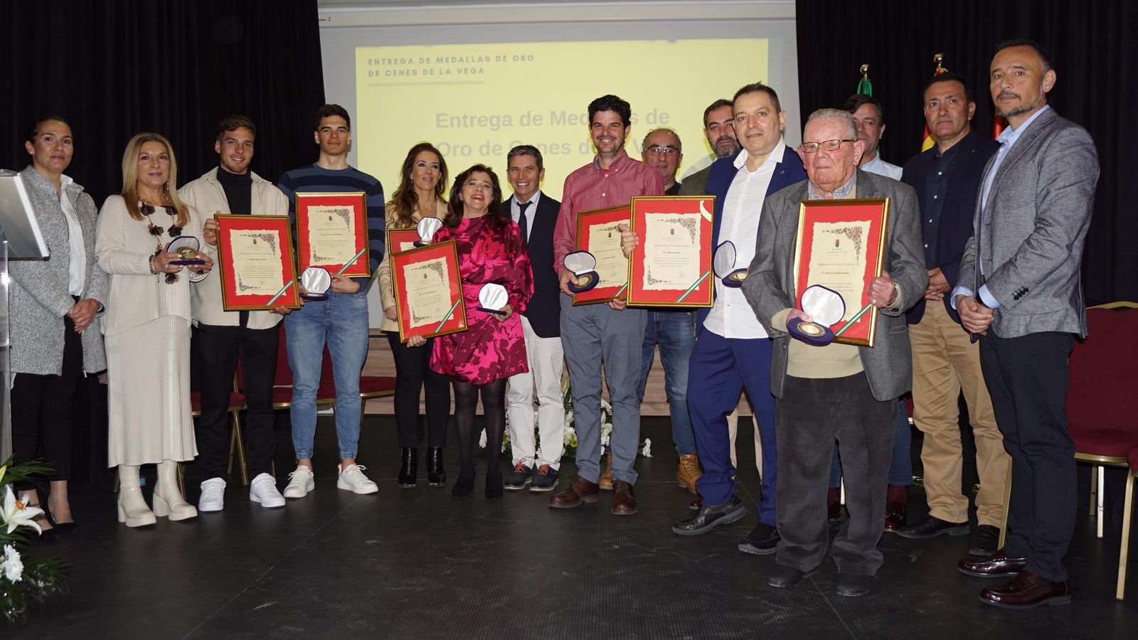 Galardonados en Cenes de la Vega