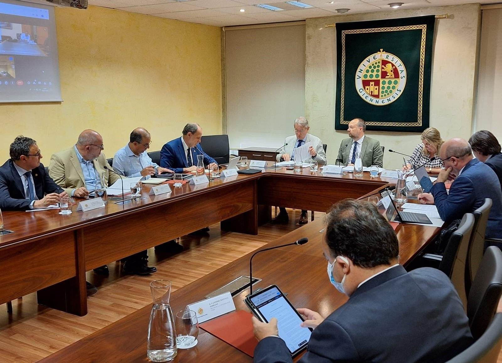 Consejo Andaluz de Universidades, encuentro en el que participó Pedro Mercado.