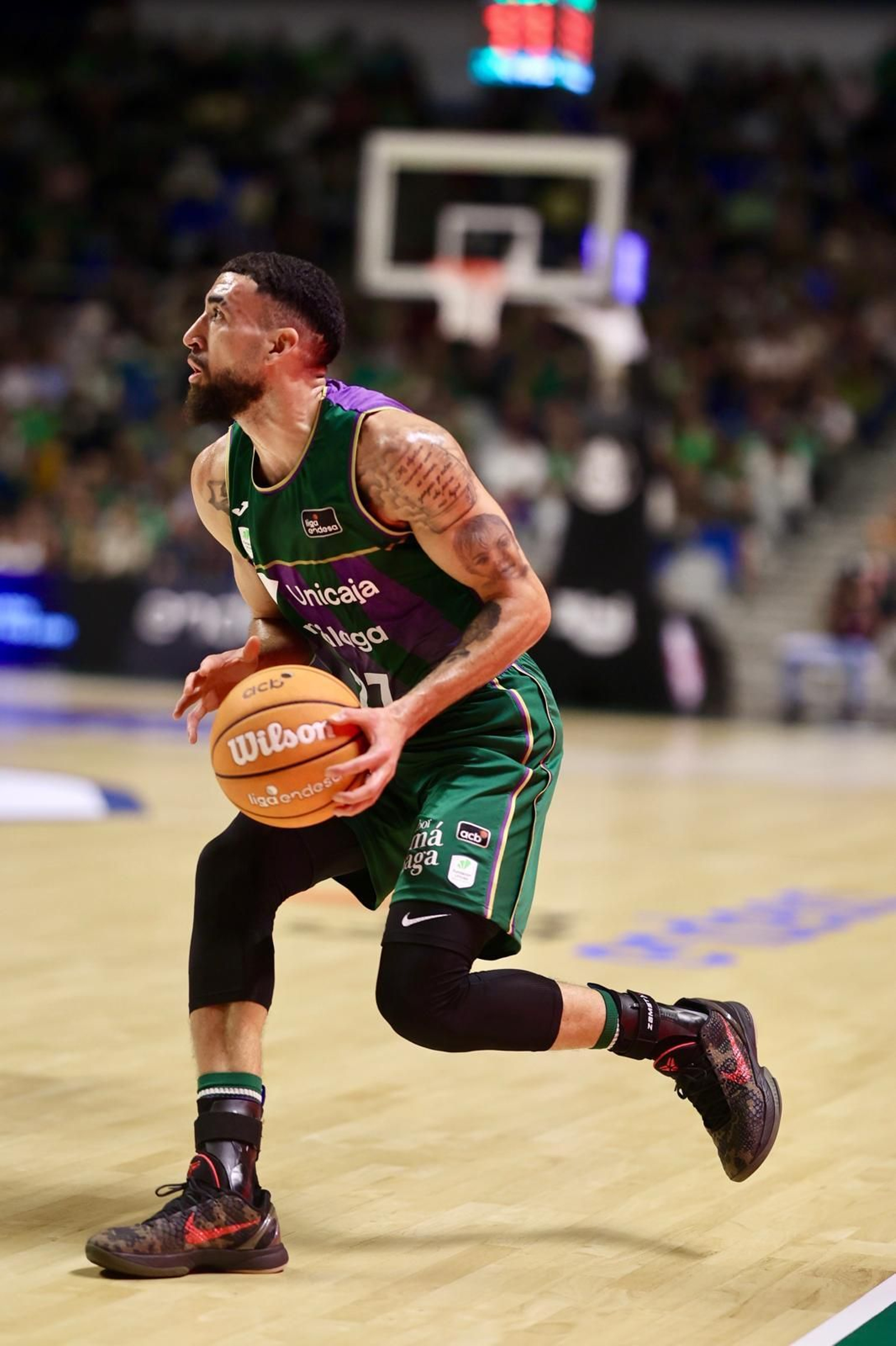 El Unicaja-Baxi Manresa, en fotos