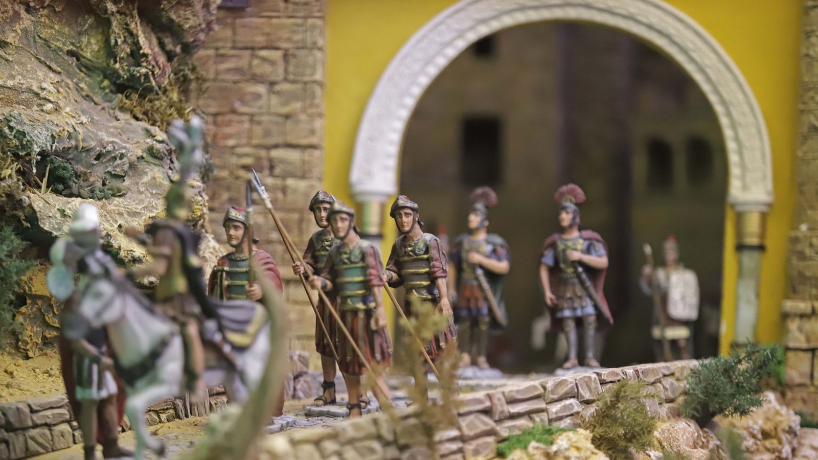 Fotos del Belén del Hotel Garrido en Algeciras