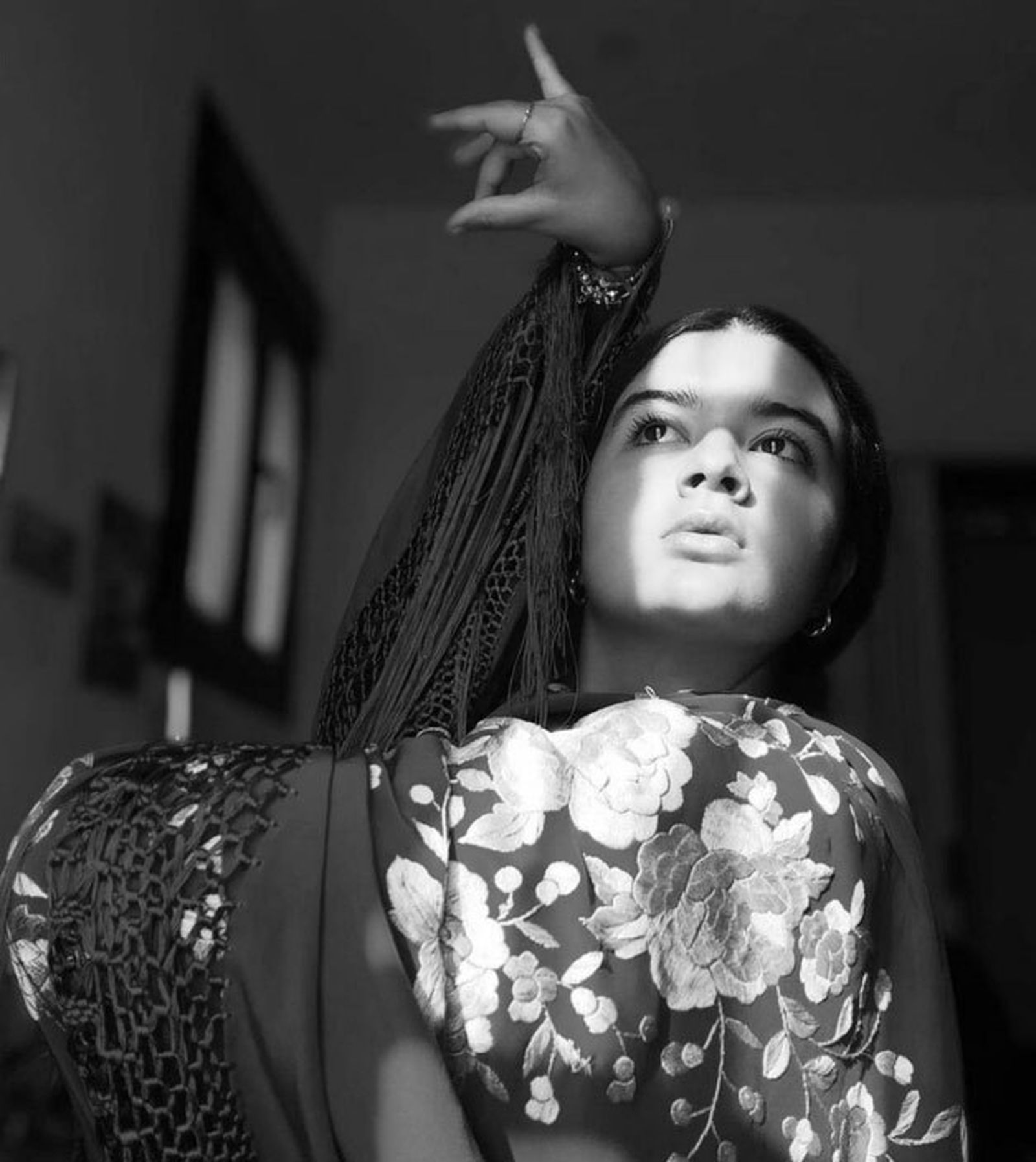 La artista Reyes Carrasco