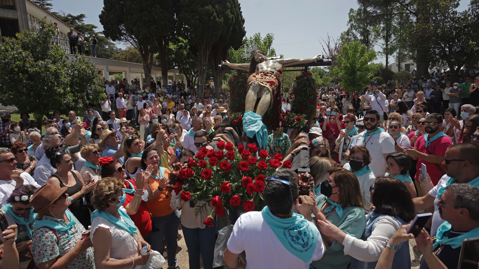 Fotos de la romería del Cristo de la Almoraima en Castellar