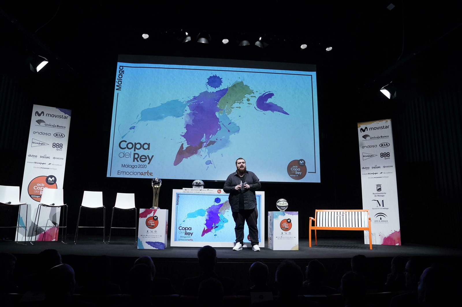 Las fotos del sorteo de la Copa del Rey de Málaga 2020