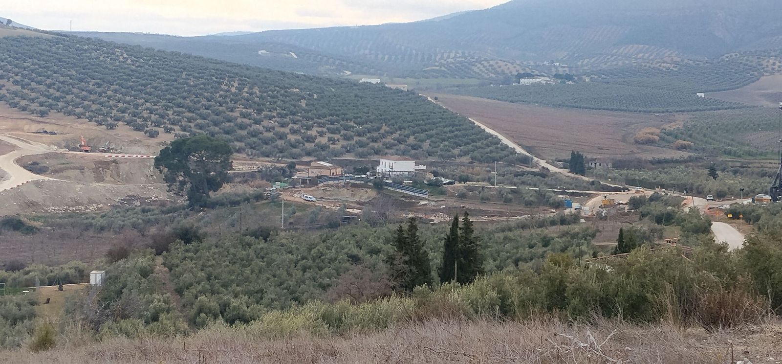 Obras en la Variante de Loja en el tramo A-92