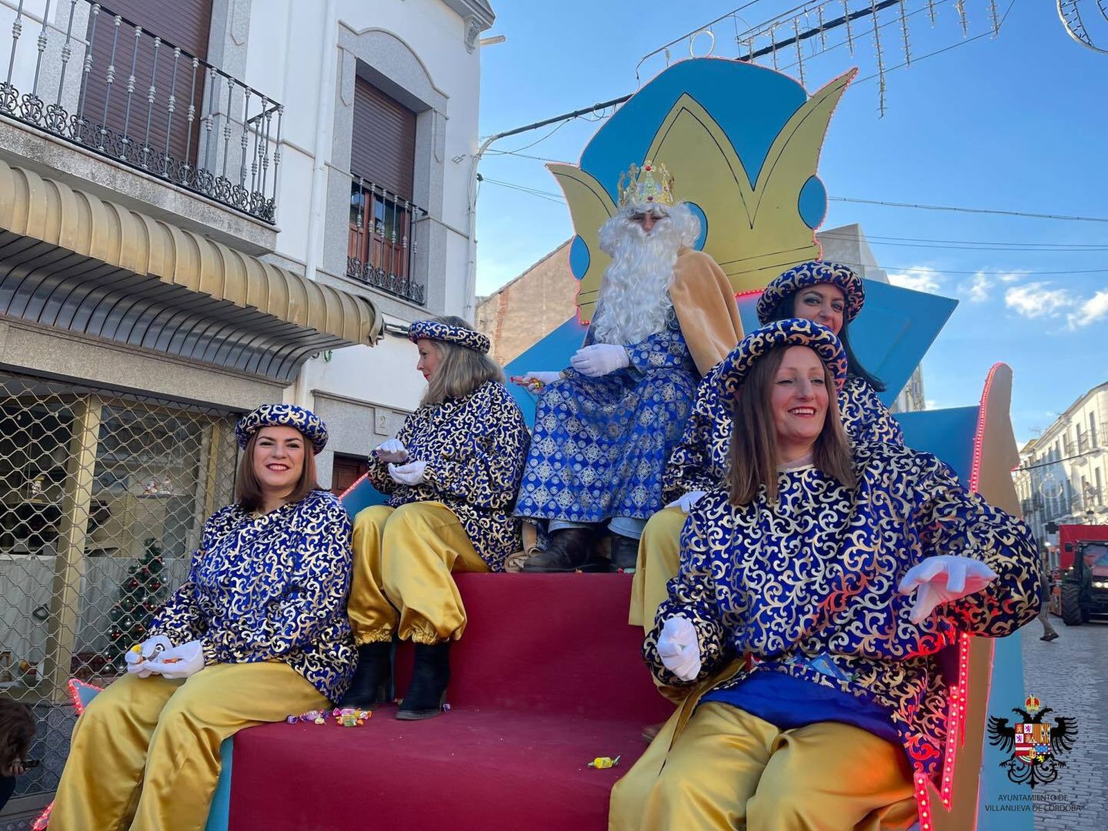 La Cabalgata de Reyes de Villanueva de Córdoba, en imágenes