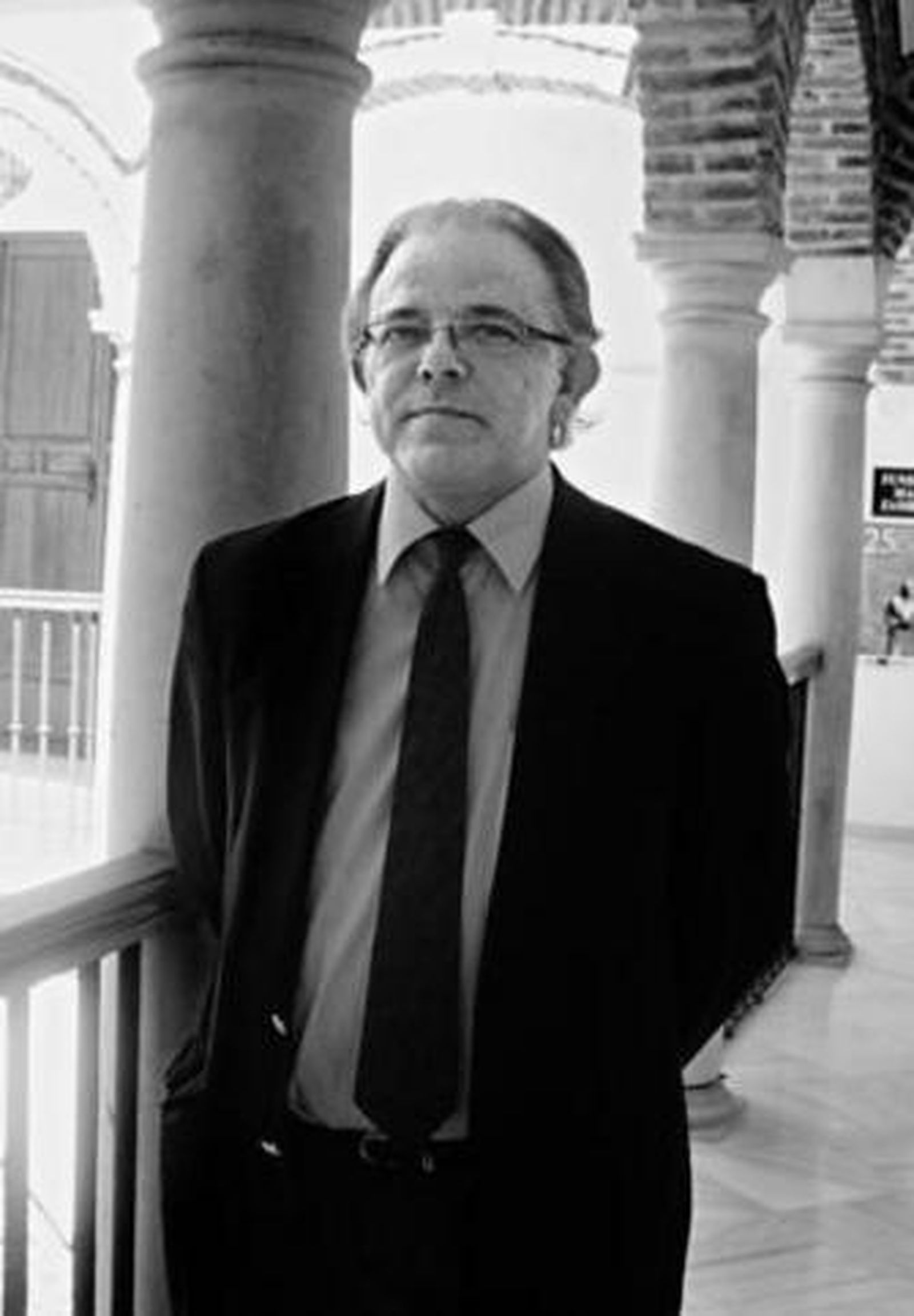 Alberto Martínez, ayer, en los cursos de verano en Vélez.