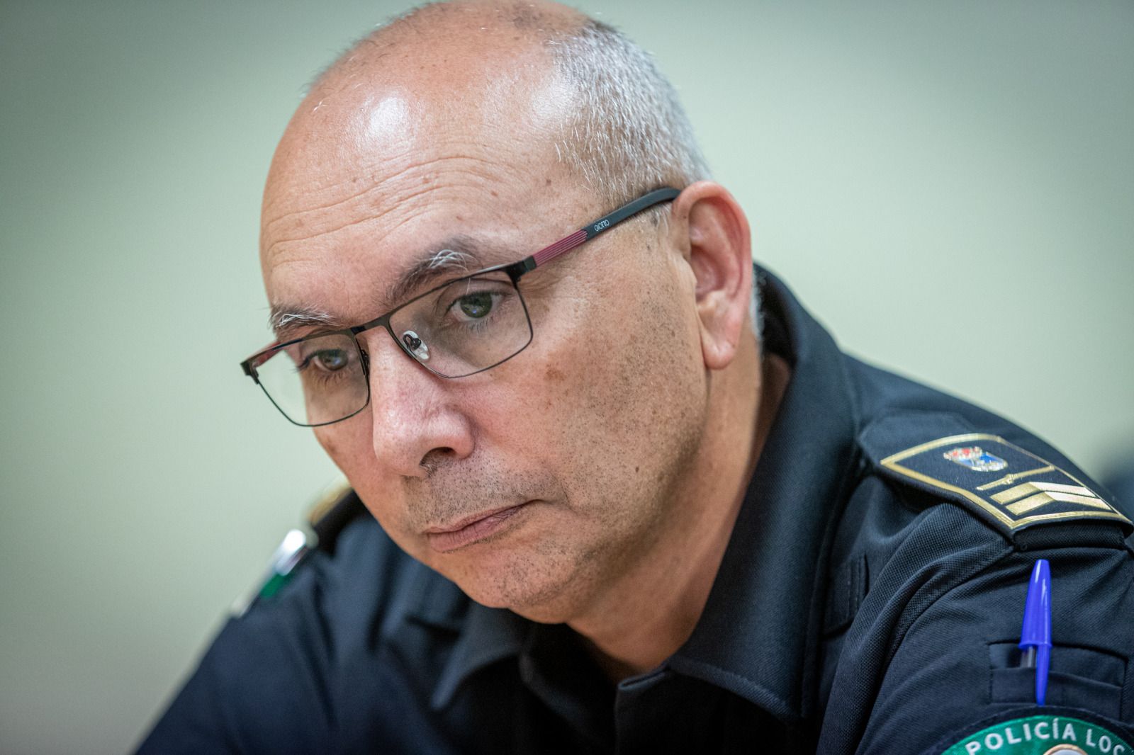 Carlos Rodríguez Baturone, intendente jefe de la Policía Local.