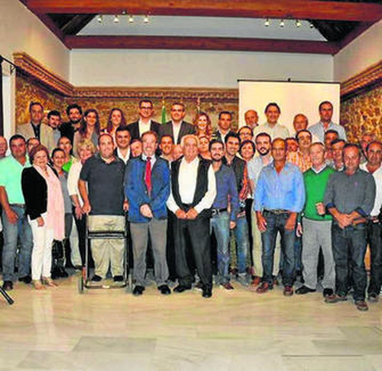 Los alcaldes de Vejer y Barbate presidieron este encuentro extraordinario.