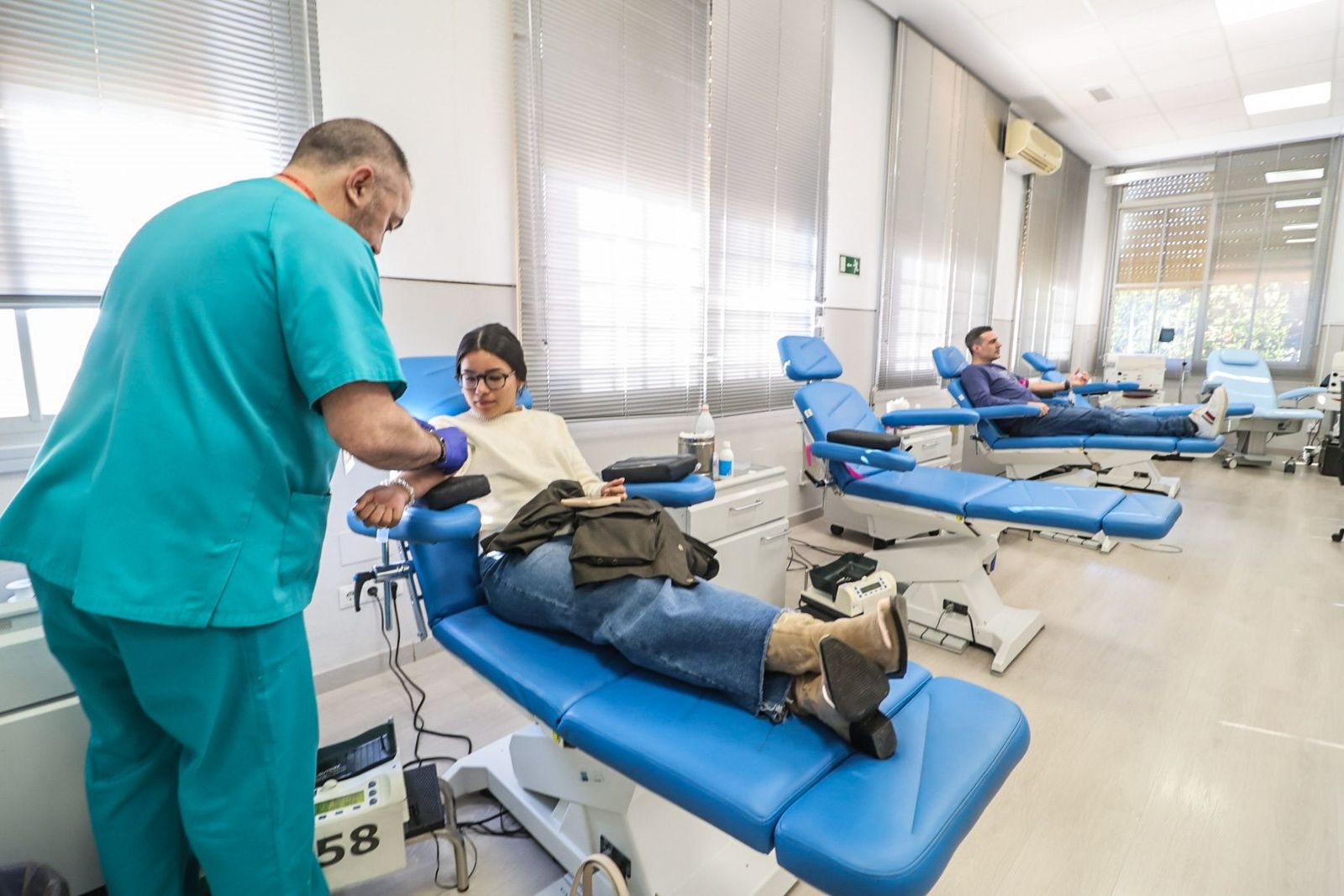 Una onubense dona sangre tras el siniestro ferroviario en Adamuz.