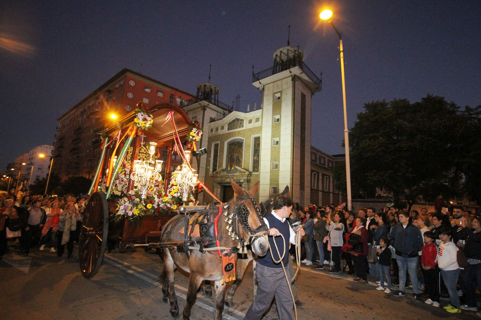 La procesión Magna Rociera en imágenes