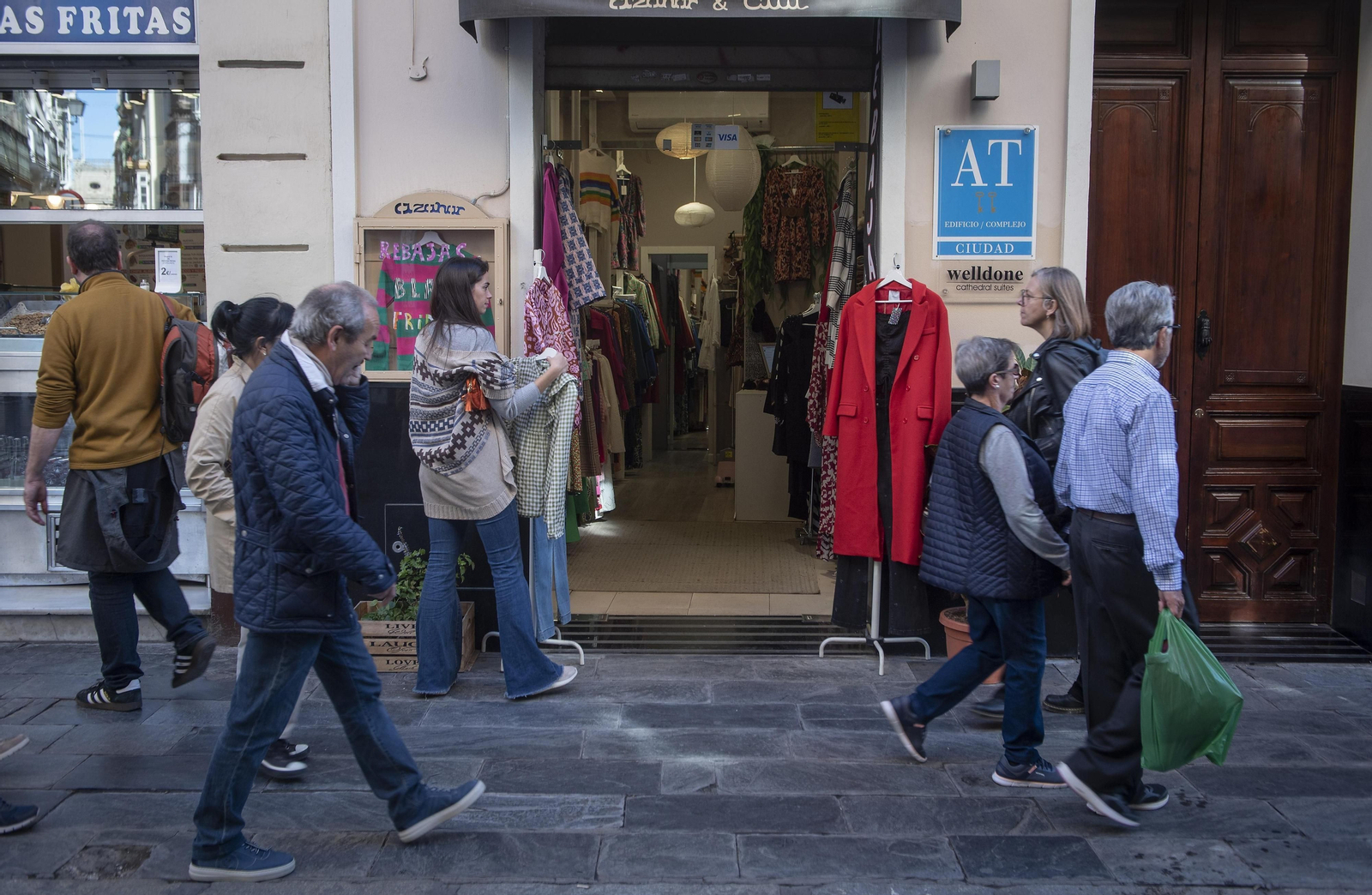 Apartamentos turísticos en el barrio de Santa Cruz.