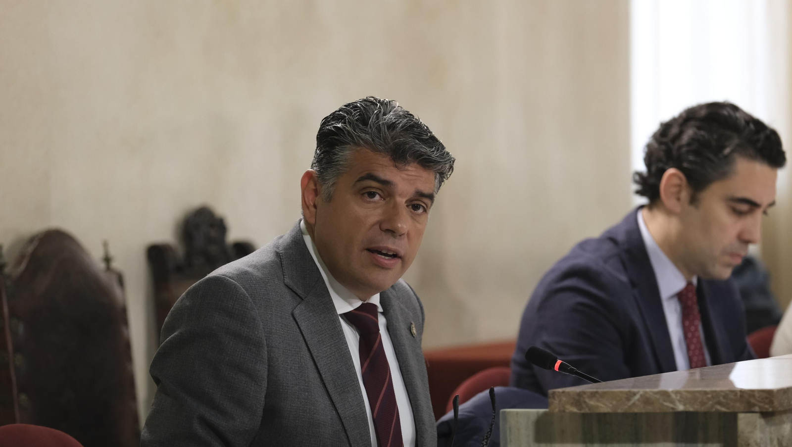 Imágenes del Pleno del Ayuntamiento de Almería sobre el estado de la Ciudad