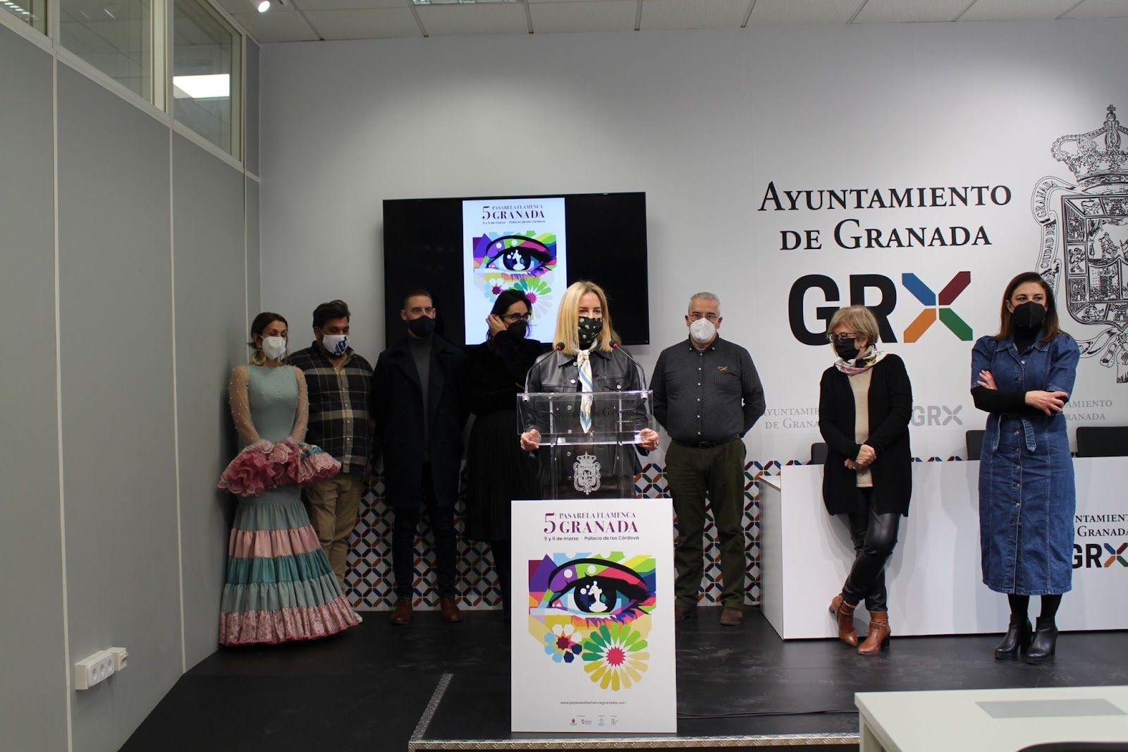 Presentación de la quionta Pasarela Flamenca Granada
