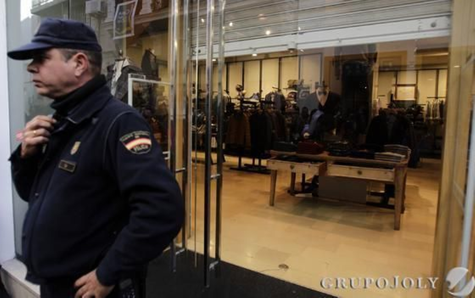 La huelga en el centro. 

Foto: Antonio Pizarro