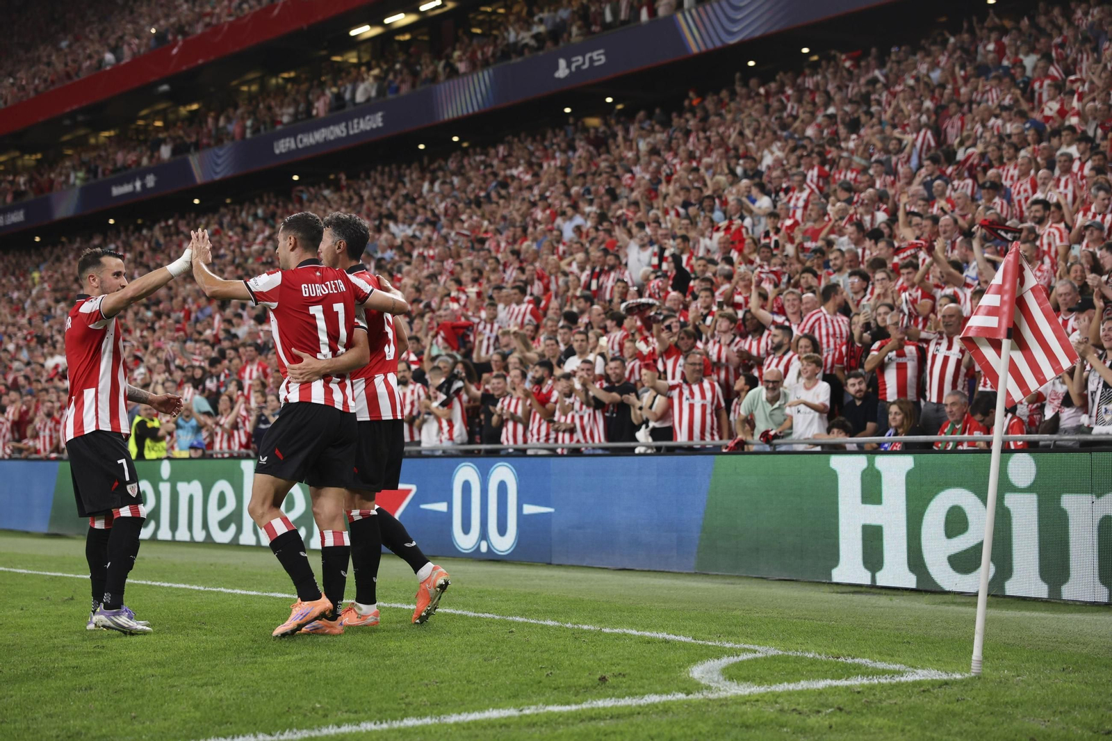 Las mejores fotos del Athletic-Qarabag