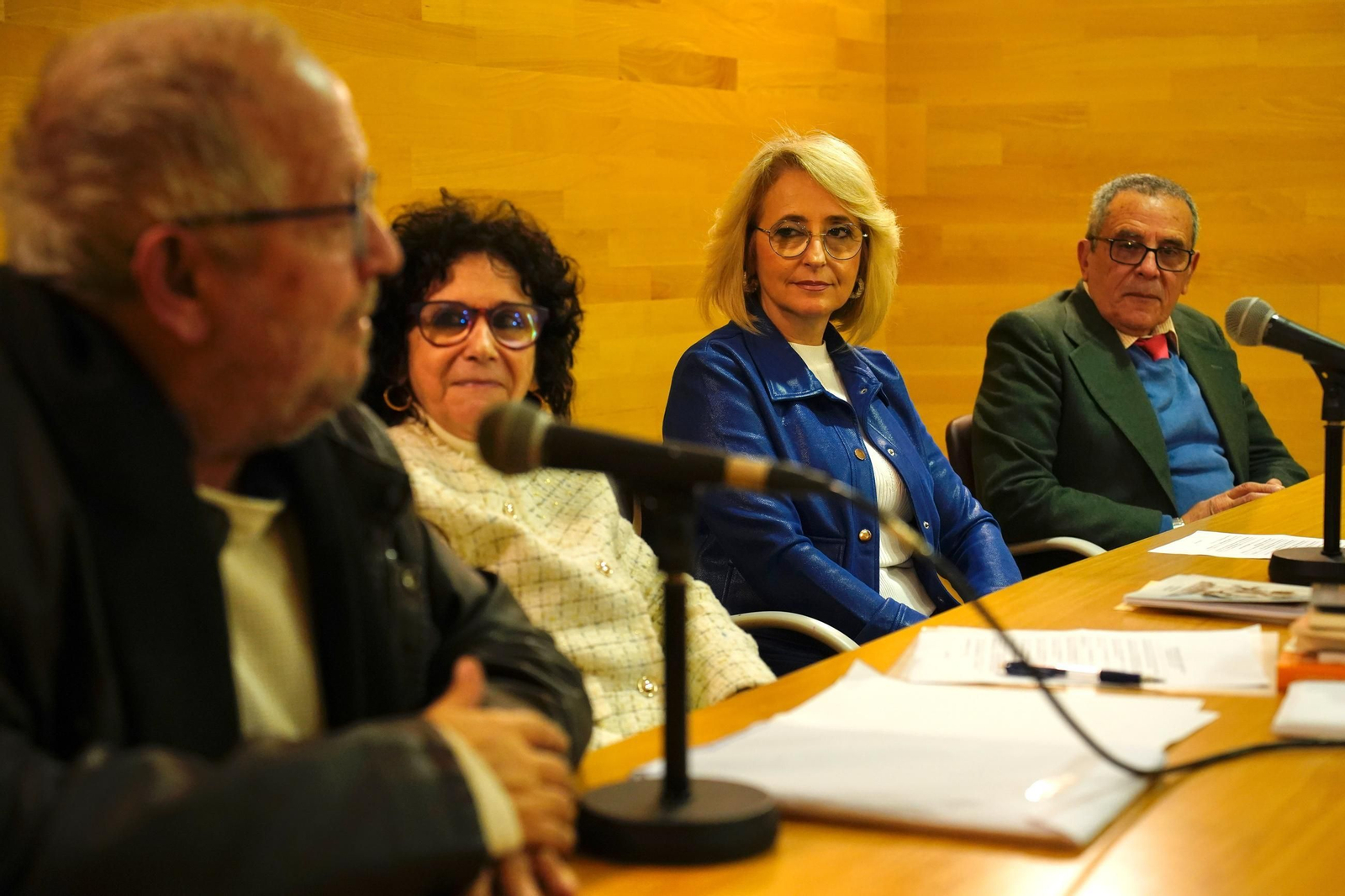 Fotos del homenaje al hispanista Ahmed Mgara