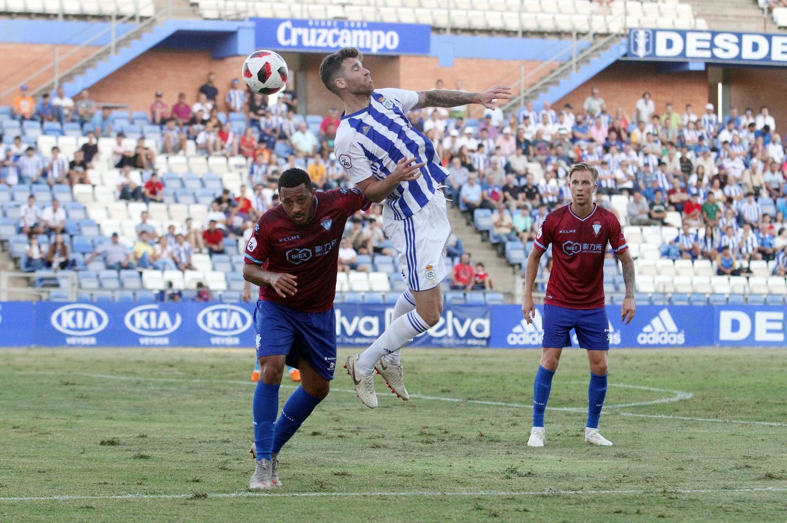 Imágenes del Recreativo de Huelva-Jumilla