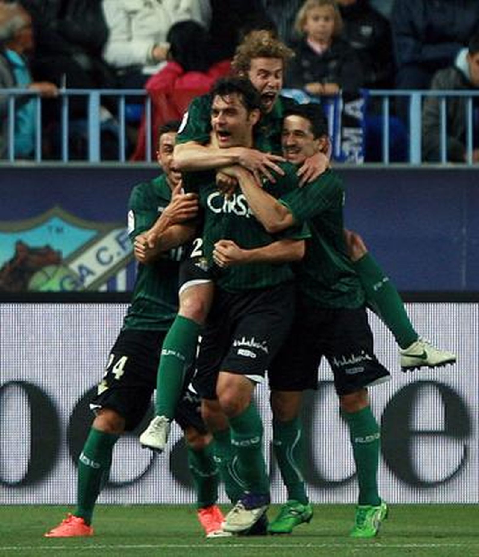 El Betis vence al Málaga en La Rosaleda (0-2). / EFE