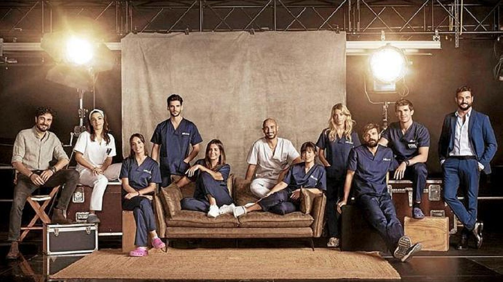 Elenco de la cuarta temporada de 'Madres. Amor y vida'.