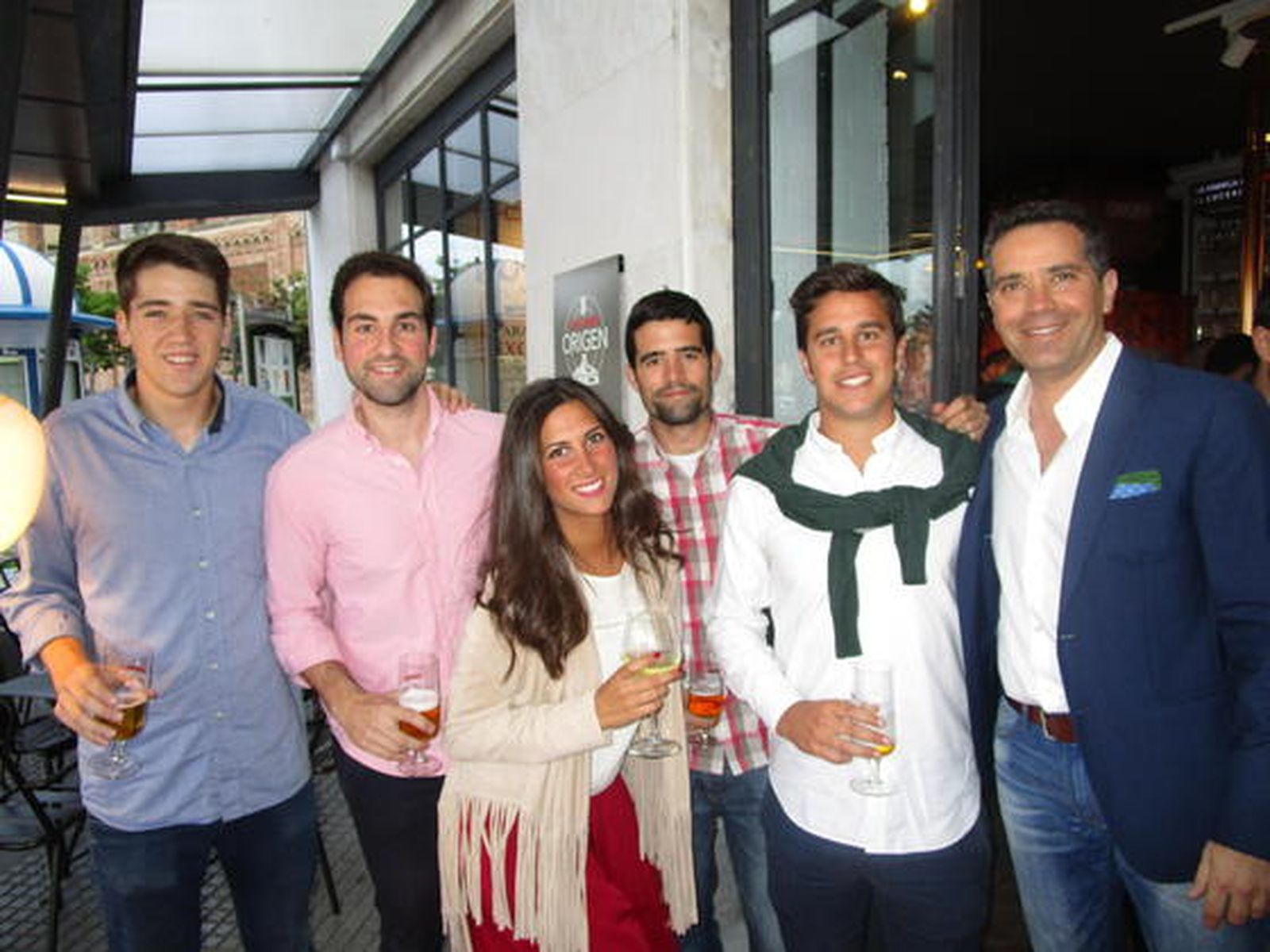 Pepe, Carlos, Isabel y Nicolás Lucero, Álvaro Fernández Jara y Rafael Lucero.

Foto: Ignacio Casas de Ciria