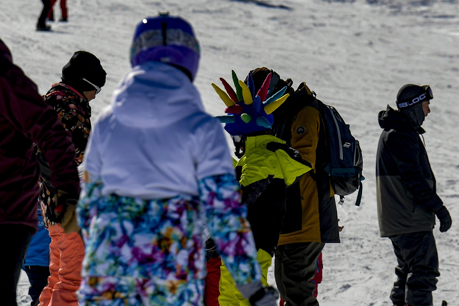 Fotos: así fue el primer día de la temporada de esquí en Sierra Nevada