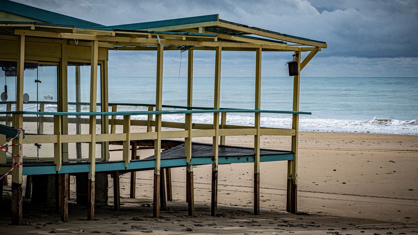 Así han quedado las playas de Cádiz después de tres meses de temporales
